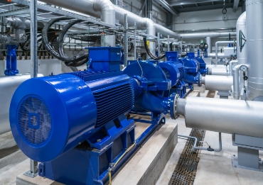 Elektromotoren für Pumpen
